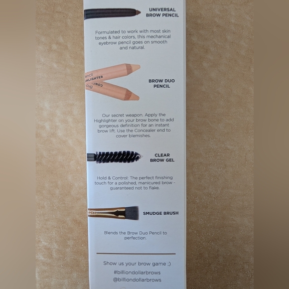 Million Dollar Brows...Best Sellers Kit..New In Box - Picture 2 of 2